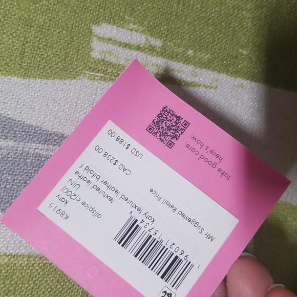 Kate Spade New York Katy Textured Leather Bifold Wallet In Allspice(Mid Brown) - Picture 12 of 12